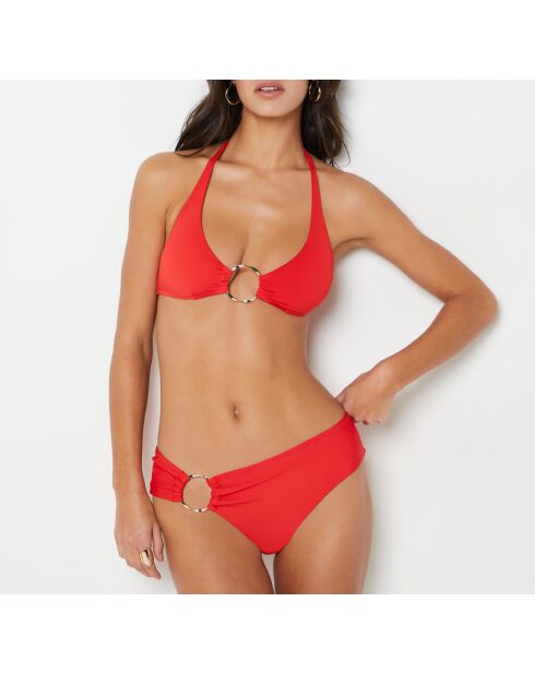 Soutien-gorge triangle sans armature et sans coque Sables rouge