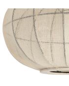 Enigma ecru Pendelleuchte, nicht elektrifiziert, H: 28 cm