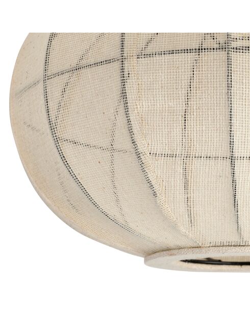 Enigma ecru Pendelleuchte, nicht elektrifiziert, H: 28 cm