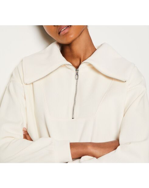 Sweatshirt Lorena écru