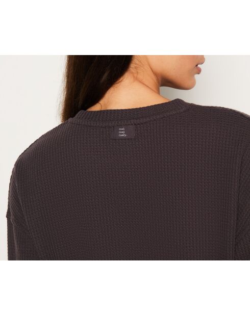 Bruine sweater Layna