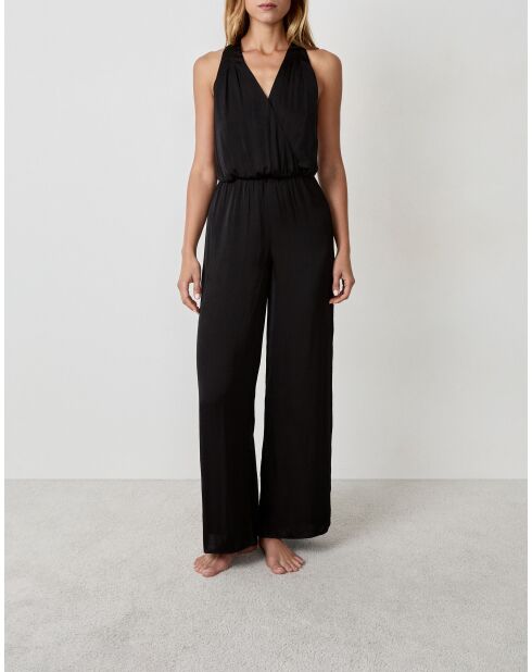 Gara zwarte jumpsuit uit één stuk