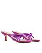 Sandales à talon Annecy violettes - Talon : 5,5 cm