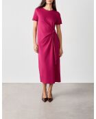 Gulzy pruim lange jurk