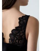 Schwarzes Impulse-Tanktop