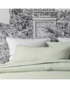 Copripiumino Jouvence opale in canapa tinta unita