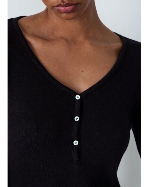 T-shirt nera Pollin T