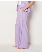 Pantalon Bella violet