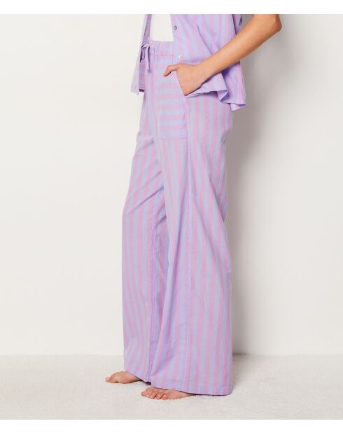 Pantalon Bella violet