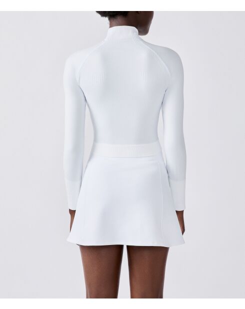 Weißes Langarmshirt Iota