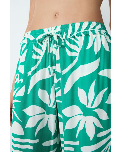 Pantacourt Faeza imprimé multicolore