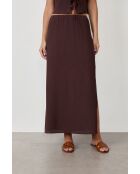 Falda marrón Annaita