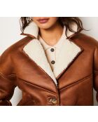 Manteau Mona Chocolat