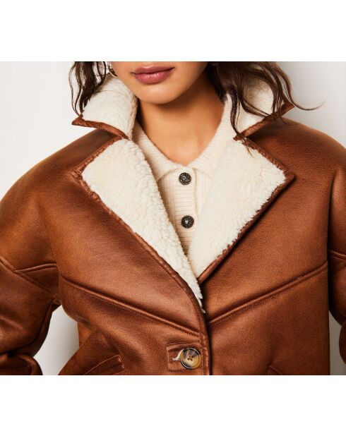 Manteau Mona Chocolat