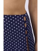 Kitty witte rok met stippenprint