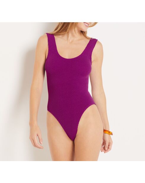 Badpak uit één stuk zonder montuur zonder schelp Onesize van etam cassis