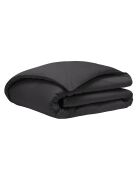 Teophile schwarzer, schlichter Bettbezug aus Bio-Baumwollsatin