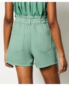 Khakifarbene, olivgrüne Shorts von Dingo GD