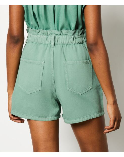 Khakifarbene, olivgrüne Shorts von Dingo GD