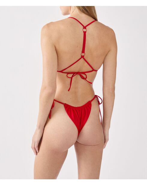 Negara fushia triangel-bh zonder beugel en zonder schelp