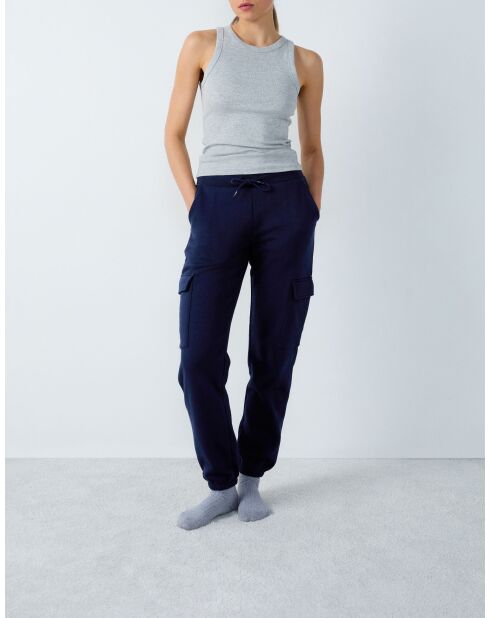 Mitternachtsblaue Fold Hose