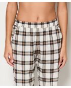 Maxyme schwarzer zweiteiliger Pyjama