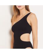 Onesize by etam s24 zwart badpak uit één stuk zonder schelp