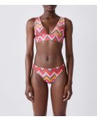 Sujetador triangular Muses multicolor sin aros y sin concha