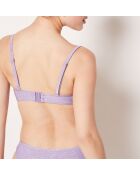 Soutien-gorge classique avec armature et sans coque Sambaia parme