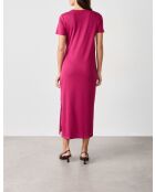 Gulzy pruim lange jurk