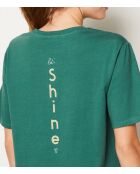 Carolle tannengrünes T-Shirt