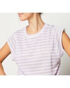 Lila T-shirt met Fidelle