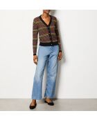 Schwarze Strickjacke Erabela