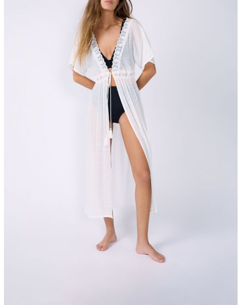 Daila B weißer Kimono