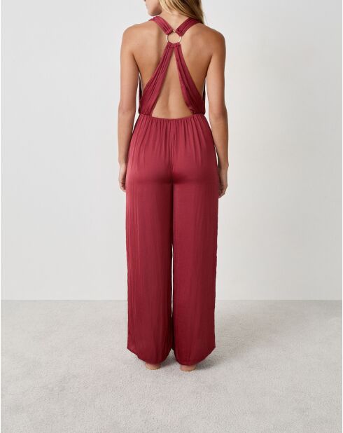Gara jumpsuit uit één stuk in terracotta