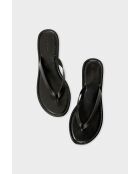 Zwarte teenslippers Sylvana