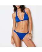 Perfekter königsblauer Triangel-BH mit Bügel und ohne Muschel