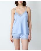 Caraco Desire bleu ciel