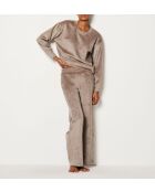 Pantalon Lorena taupe