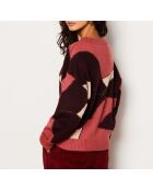 Pull Fahila bordeaux