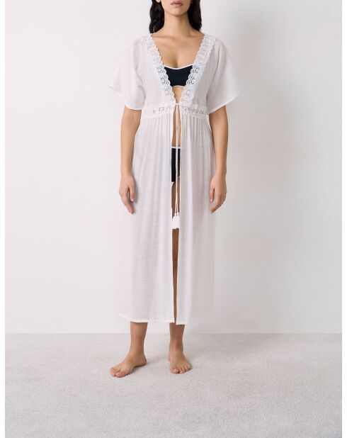 Daila B weißer Kimono