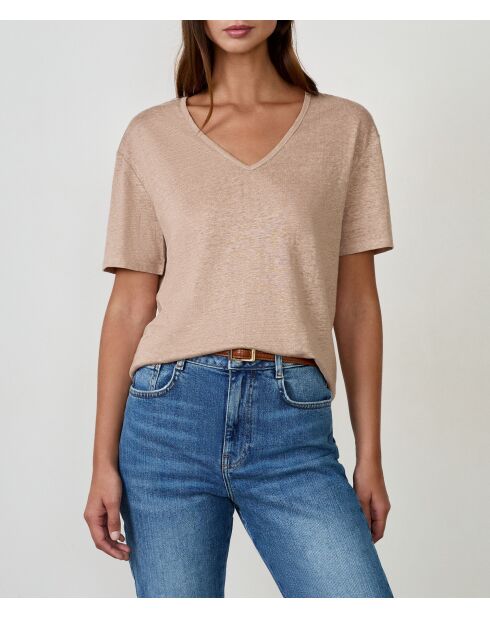 Camiseta Ganga beige