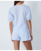 Blusa blu Poupa