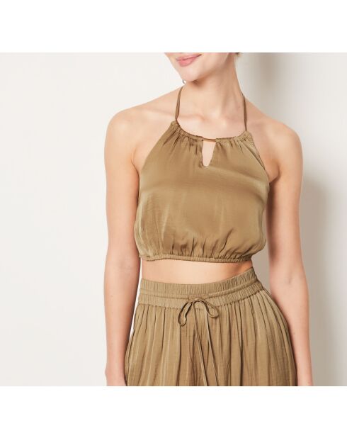 Pantaloni Cheeta marroni