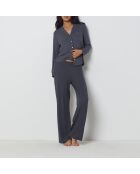 Anthrazitfarbenes Asuka-Shirt