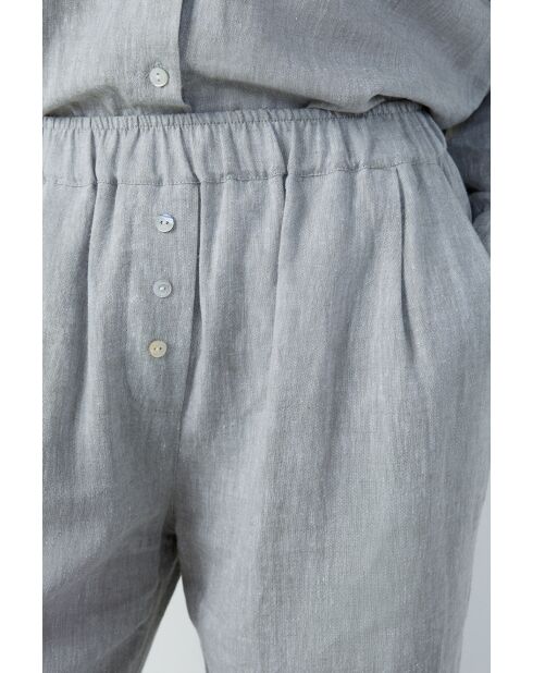 Grijze broek Isame