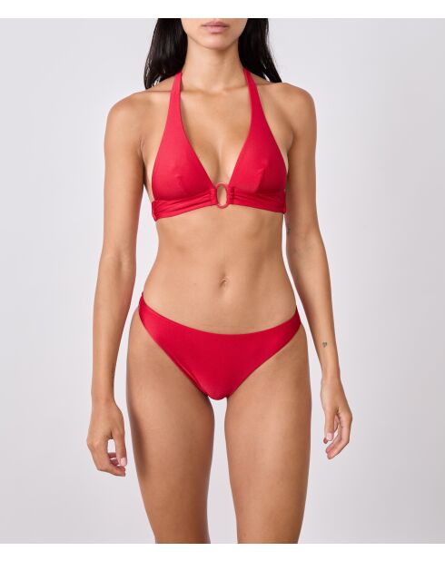 Negara fushia triangel-bh zonder beugel en zonder schelp