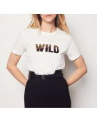 Figue ecru t-shirt met korte mouwen