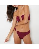 Slip bikini standard Nouba bordeaux granato