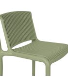 Seggiolone Lumi kaki - 52 x 49 x 100 cm